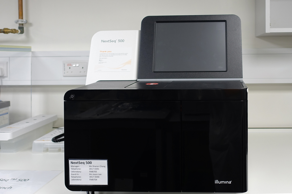 Next Generation Sequencing NGS sequencer available upon request please contact ngs@pathology.hku.hk